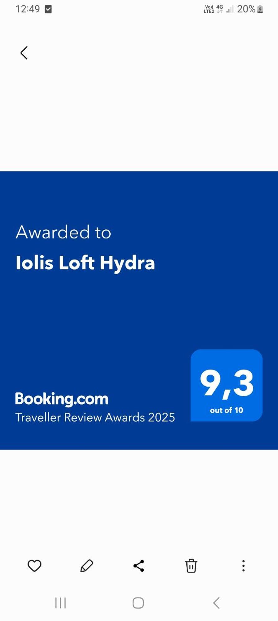 Апартаменты Iolis Loft Hydra Экстерьер фото